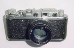 FED 1 35mm Film Rangefinder Camera with Jupiter-8 50mm f/2 Lens
