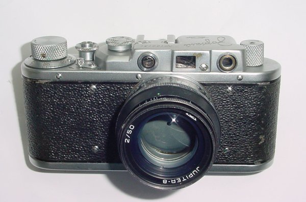 FED 1 35mm Film Rangefinder Camera with Jupiter-8 50mm f/2 Lens