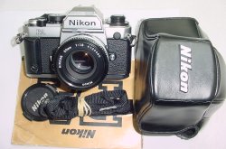 Nikon FA 35mm Film SLR Manual Camera with Nikon 50mm F/1.8 Nikkor Lens