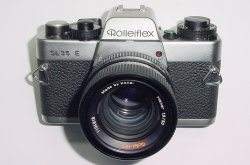 Rolleiflex SL 35 E 35mm Film SLR Camera with Planar 50mm F/1.8 Rollei-HFT Lens