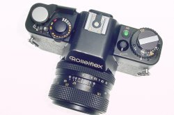 Rolleiflex SL 35 E 35mm Film SLR Camera with Planar 50mm F/1.8 Rollei-HFT Lens