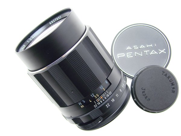 Pentax TAKUMAR 135mm F/2.5 SMC M42 Screw Mount Manual Focus Portrait Lens