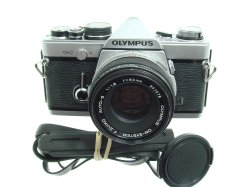 Olympus OM-2 35mm Film SLR Manual Camera + Olympus 50mm f/1.8 Zuiko Lens