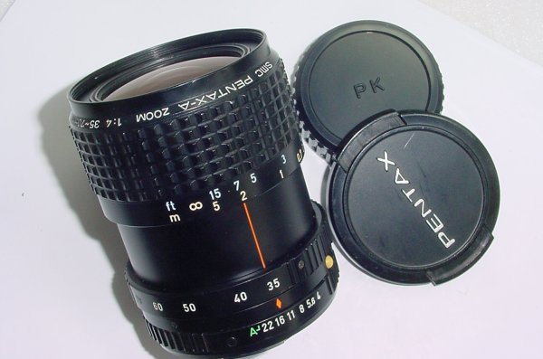 Pentax-A Pentax 35-70mm F/4 SMC Manual Focus Zoom Pentax K Mount Lens