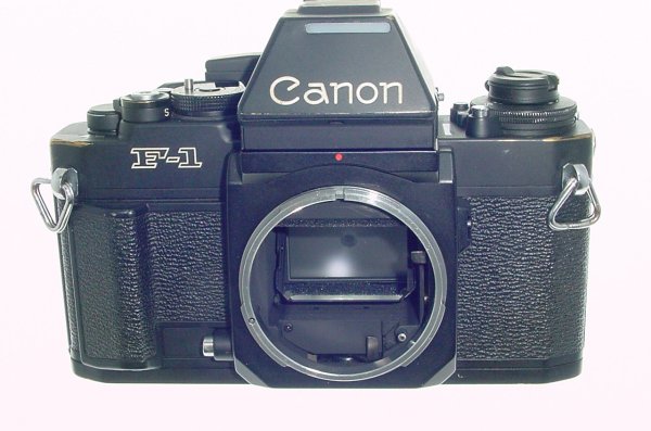 Canon F-1N 35mm Film SLR Manual Camera Body with AE Finder FN Prism