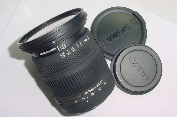Sigma 17-70mm f/2.8-4.5 DC Zoom Lens For Canon EF