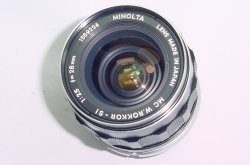 Minolta 28mm F/2.5 MC W.Rokkor-SI Manual Focus Wide Angle Lens