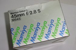 Mamiya Sekor C 45mm f/2.8 N Wide Angle Lens for M645 1000S Super Pro TL