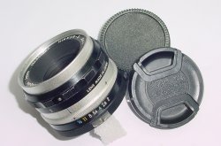 Nikon 5 cm F/2 Nikkor-S Auto Pre-AI Nippon Kogaku Manual Focus Standard Lens