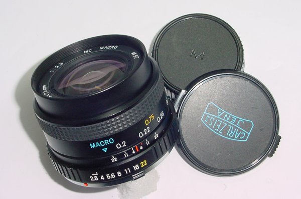 Carl Zeiss 24mm F/2.8 MC Jena II Macro Wide Angle M Focus Lens For Minolta MD