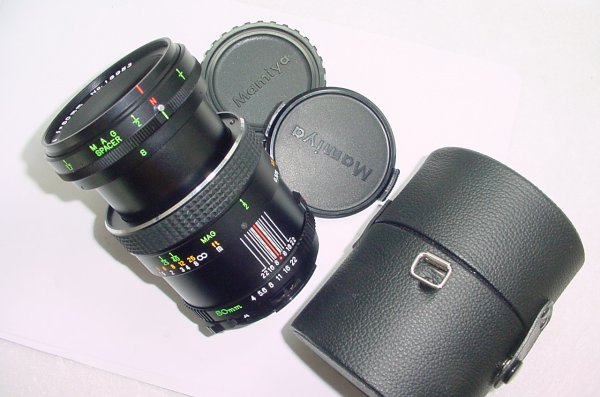 Mamiya 80mm F/4 Mamiya-Sekor C Macro Manual Focus Lens for M645 Cameras