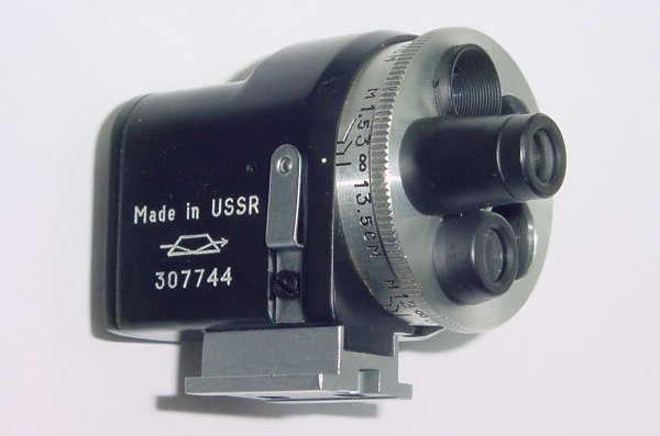 KMZ Soviet USSR Universal 24x36 Turret Viewfinder For 2.8 cm - 13.5 cm 28-135mm