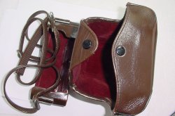 Nikon F Nippon Kogaku Brown Leather Case with Strap