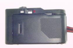 Konica Tomato 35mm Film Point & Shoot Camera 35/4 Lens in Red