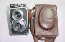 Ricoh Ricohflex Model III 120 Film Camera Anastigmat 80/3.5 Lens