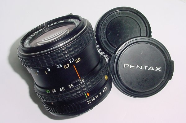 Pentax 28-50mm f/3.5-4.5 smc Manual Focus Zoom PK Mount Lens