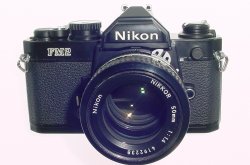 Nikon FM2 35mm Film SLR Manual Camera with Nikkor 50mm F/1.4 AI Lens - Black