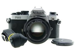 Nikon FM2n 35mm Film SLR Manual Camera with Nikkor 50mm F/1.4 AI Lens