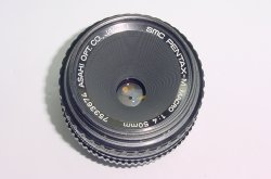 Pentax 50mm F/4 SMC Macro Pentax-M Manual Focus PK Mount Lens