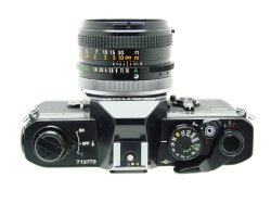 Canon FTb QL 35mm Film SLR Manual Camera + Canon 50mm F/1.8 FD S.C. Lens