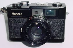 Vivitar 35ES 35mm Film Rangefinder Camera with 40mm F/1.7 Lens