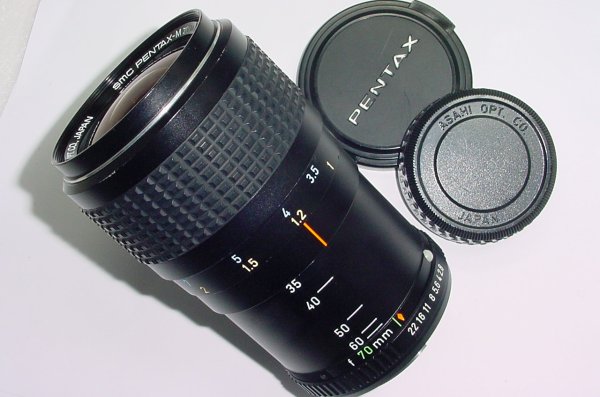 Pentax 35-70mm F/2.8-3.5 SMC Manual Focus Zoom Pentax-M PK Mount Lens