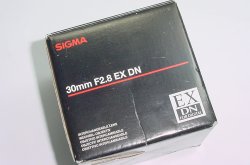 Sigma 30mm f/2.8 EX DN Micro Four Thirds M4/3 Mount Lens