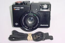 Agfa OPTIMA 335 sensor electronic 35mm Film Camera with 40mm F/3.5 Lens