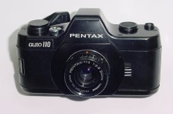 Pentax Auto 110 Miniature 110 SLR Film Camera With 24mm F/2.8 Lens