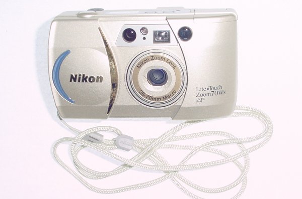 Nikon Lite Touch Zoom 70WS Wide Angle Compact 35mm Point & Shoot Film Camera
