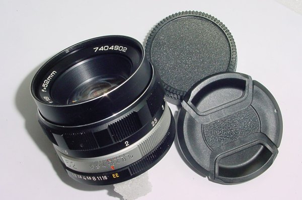 Konica Hexanon 52mm F/1.8 AR Standard Manual Focus Lens