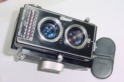 Ricoh Auto 66 TLR 120 Film Medium Format Camera 8 cm f/3.5 Lens
