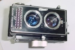 Ricoh Auto 66 TLR 120 Film Medium Format Camera 8 cm f/3.5 Lens