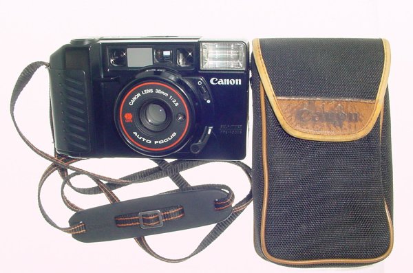 Canon Sure Shot 35mm Film Compact Point & Shoot Camera with 38/2.8 Lens