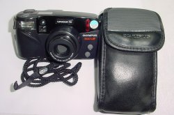 Olympus Superzoom 110 Multi AF Point & Shoot 35mm Film Camera 38-110mm Zoom Lens