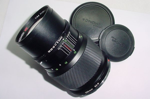 Zenza Bronica 200mm f/4.5 MC Zenzanon Portrait Manual Focus Lens