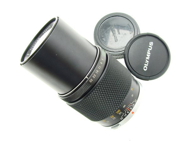 Olympus 200mm F/5 F.Zuiko Auto-T OM-System Portrait Manual Focus Lens