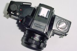 Ricoh TLS 401 35mm Film SLR Manual Camera with Rikenon 55mm f/2.8 Lens
