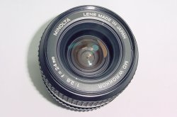 Minolta 24mm f/2.8 MD W ROKKOR Manual Focus Wide Angle Lens