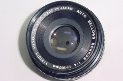 Minolta 100mm f/4 Auto Bellows Rokkor Lens