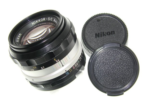 Nikon 50mm f/1.4 Auto Nikkor-S.C Pre-AI Standard Manual Focus Lens