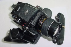 Mamiya M645 1000S Film Camera with Mamiya-Sekor 135mm f/3.5 C Lens + Motor Drive