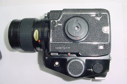 Mamiya M645 1000S Film Camera with Mamiya-Sekor 135mm f/3.5 C Lens + Motor Drive