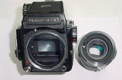 Mamiya M645 1000S Film Camera with Mamiya-Sekor 135mm f/3.5 C Lens + Motor Drive