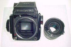 Mamiya M645 1000S Film Camera with Mamiya-Sekor 135mm f/3.5 C Lens