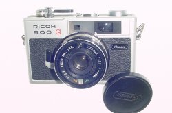 Ricoh 500 G Rangefinder 35mm Film Camera with 40/2.8 Lens