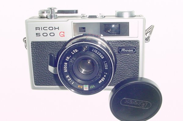 Ricoh 500 G Rangefinder 35mm Film Camera with 40/2.8 Lens