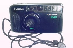 Canon Sure Shot MAX 35mm Film Point & Shoot Compact Camera 38/3.5 SAF Lens