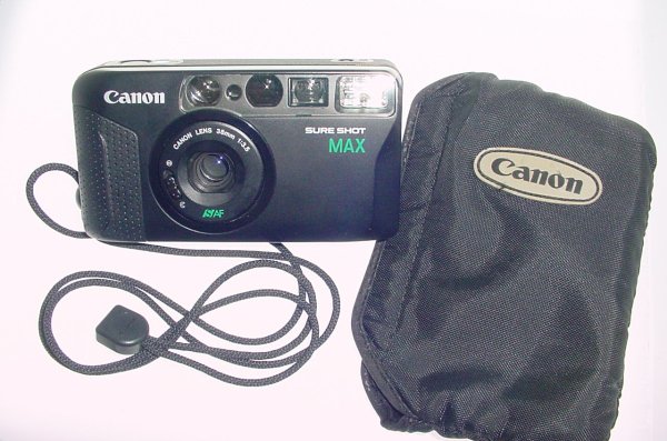 Canon Sure Shot MAX 35mm Film Point & Shoot Compact Camera 38/3.5 SAF Lens