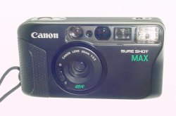 Canon Sure Shot MAX 35mm Film Point & Shoot Compact Camera 38/3.5 SAF Lens